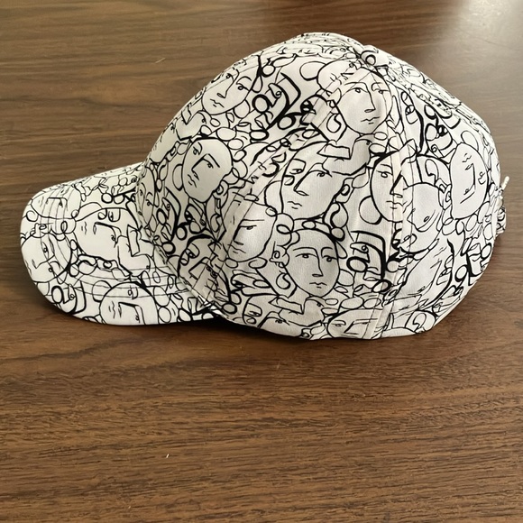 Abstract Grafitti Baseball Cap Hat - Picture 7 of 8